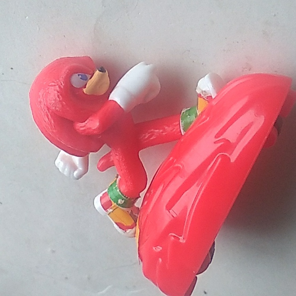 Sonic The Hedgehog 2 Movie KNUCKLES Figure Doll McDonald’s Toy